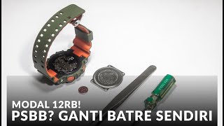 GARA² PSBB ! MODAL 12rb, GANTI SENDIRI BATERAI G-SHOCK GA-110