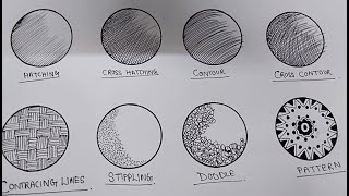 Strokes Tutorial for beginners | 8 Basic Pen/Pencil strokes | Beginners Introduction | sketching