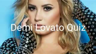 Quiz Demi Lovato (Easy)