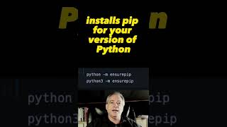 EASY way to install pip on any OS (Mac, Windows, or Linux) #shorts