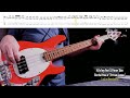 alanis morrisette you oughta know bass cover with tabs