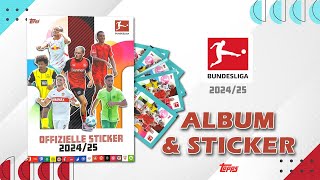 TOPPS Bundesliga Sticker 2024/25 - ALBUM \u0026 STICKER