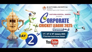 Kasturba Hospital, Manipal presents Corporate Cricket League - 2025 |  Day 02