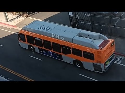 #1596 2018 ENC Axess BRT 40’ CNG (LACMTA) - YouTube