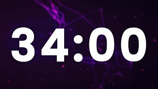 34 Minute Timer - 2040 Seconds Timer - Countdown - Clean And Simple [ELECTRIC]