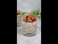 Basic Overnight Oats with Chia Seeds Recipe #Shorts #MyYouTubeRecipe