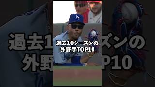 過去10シーズンで最強の外野手ランキングTOP10#shorts #shohei #mlb