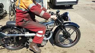 1936 Norton Model 50 350cc at Andy Tiernans #08471NRT