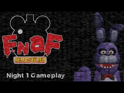 Fnaf Remastered Night 1 Gameplay Youtube