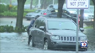 From Miami Beach to Aventura, traffic issues due to rising floodwaters