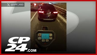 G1 driver arrested for extreme speeding on Hwy, 401