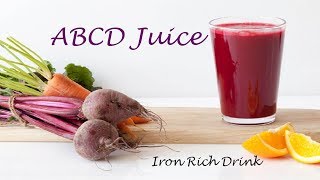 ABCD Juice - ABCD Juice Recipe in Tamil - Iron rich drink - Traditional Cuisine