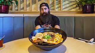 ONLY ONE PERSON HAS EVER FINISHED THIS SPICY RAMEN BOWL CHALLENGE | CANADA '22 EP.8 | BeardMeatsFood