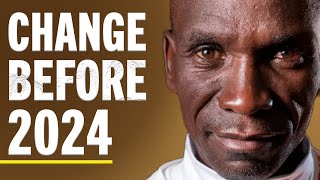 WORLD'S FASTEST Man Shares How To Achieve Your MOST AMBITIOUS GOALS In 2023 | Eliud Kipchoge