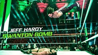 WWE Jeff Hardy Swanton Bomb Compilation | Best High-Flying Moves \u0026 Epic Moments