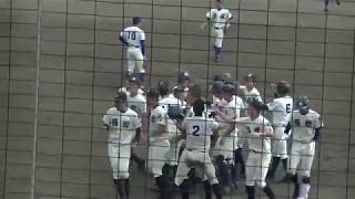 2017　夏　高校野球　福岡大会　西短大附　瀬井選手サヨナラタイムリー