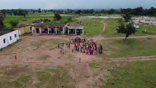 Bathukamma Celebrations Drone Shot 2021 in UPS Chinnavangara