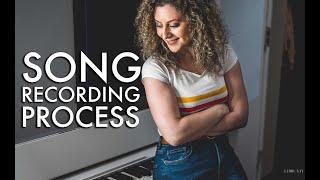 How to RECORD Music By YOURSELF (My Process) - DIY Music Production