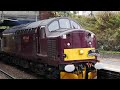 class 37 nos. 37518 and 37669 at dalmuir