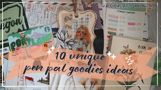 10 Unique & Interesting Pen Pal Goodies Ideas! (also useful and meaningful) | Pen paling Tips