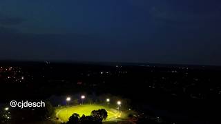 Hackensack Drone Sunset