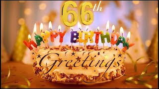 66th Birthday Greetings