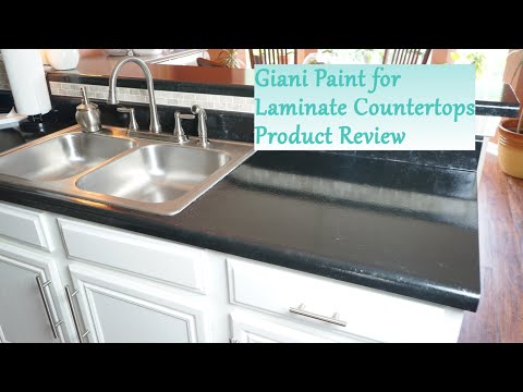 Painted Laminate Countertop Review Giani System Coffee Brown