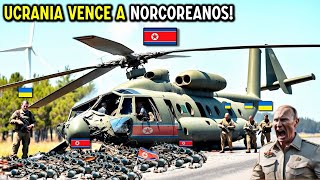 Putin desbordado! Ucrania destruye 7 helicópteros CH-47D con 9,000 soldados norcoreanos a bordo!