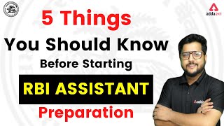 RBI Assistant Preparation: 5 Things You Should Know | RBI Assistant Notification!
