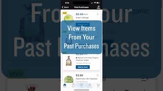 How to See Your Past Purchases with the Food Lion App