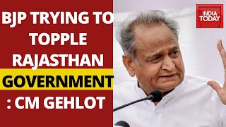 CM Ashok Gehlot Exclusive: BJP Trying To Topple Rajasthan Government, Sachin Pilot's Plot Failed