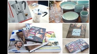 HAUL : Cooking Books, Espresso Maker, DVDS, Dishware etc.