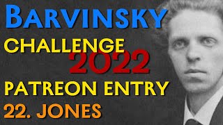 Barvinsky Patreon Evaluation 22. Chris Jones