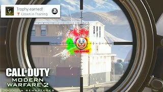 Modern Warfare 2 Remastered SECRET CLOWNS Easter Egg | Clowns In Training Hidden PS4 Trophy Guide