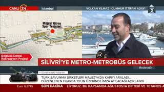 Silivri Belediye Başkanı Volkan YILMAZ Kanal24  TV (28.03.2019)