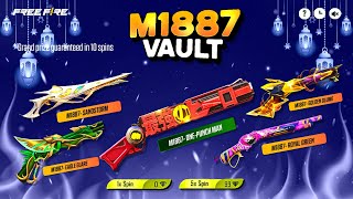 M1887 Skin Return Confirm Date😮💥 l Free Fire New Event l Ff New Event l Next Evo Vault Event