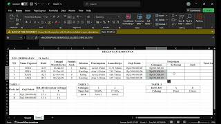 Quiz 6 Excel | Aplikasi Komputer | Syauqi Putra Firmansyah Manajemen E