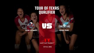 STVA 16 Navy  v Texas Fury Tournament Highlight