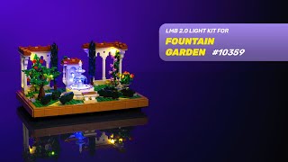 LIGHT MY BRICKS - Fountain Garden 10359