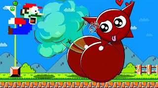 Super Mario Bros but Can Mario Escape Mroona Sprunki  #sprunki | Cartoon Animation