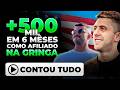 COMO ELE FAZ MAIS DE 100 MIL POR MES COMO AFILIADO (com 45% de LUCRO - Contou Tudo)