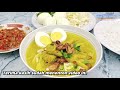 gurih seger mantap. resep soto ceker ayam