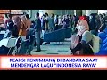 REAKSI WARGA SAAT LAGU INDONESIA RAYA BERKUMANDANG DI BANDARA YOGYAKARTA INTERNATIONAL AIRPORT