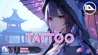 |[Nightcore]|→Tattoo←Lyrics (Loreen Switching Vocals)