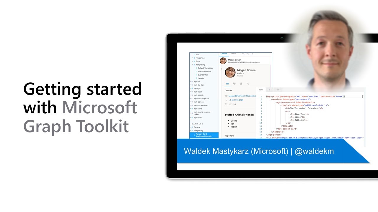Getting Started With Microsoft Graph Toolkit Youtube