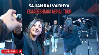 BEHIND THE SCENE @sajjanrajvaidya EKAADESHMAA TOUR 2024 | SOUNDCHECK | KATHMANDU SHOW | VLOG | DAY-1