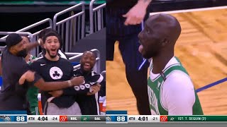 Tacko Fall shocks Jayson Tatum with a Hakeem Olajuwon move | Celtics vs Magic
