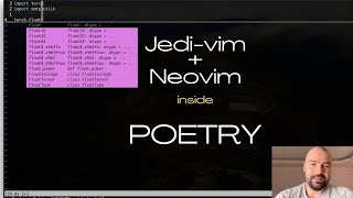 neovim with jedi-vim inside of poetry - autocomplete and plugin compatibility