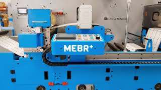 LEMORAU MEBR+  Flexo, Turn Bar, Easy Strip, Automatic Slitting, Turret Rewinding.