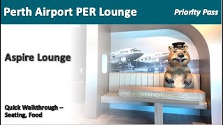 Perth Airport (PER) - Aspire Lounge (priority pass)